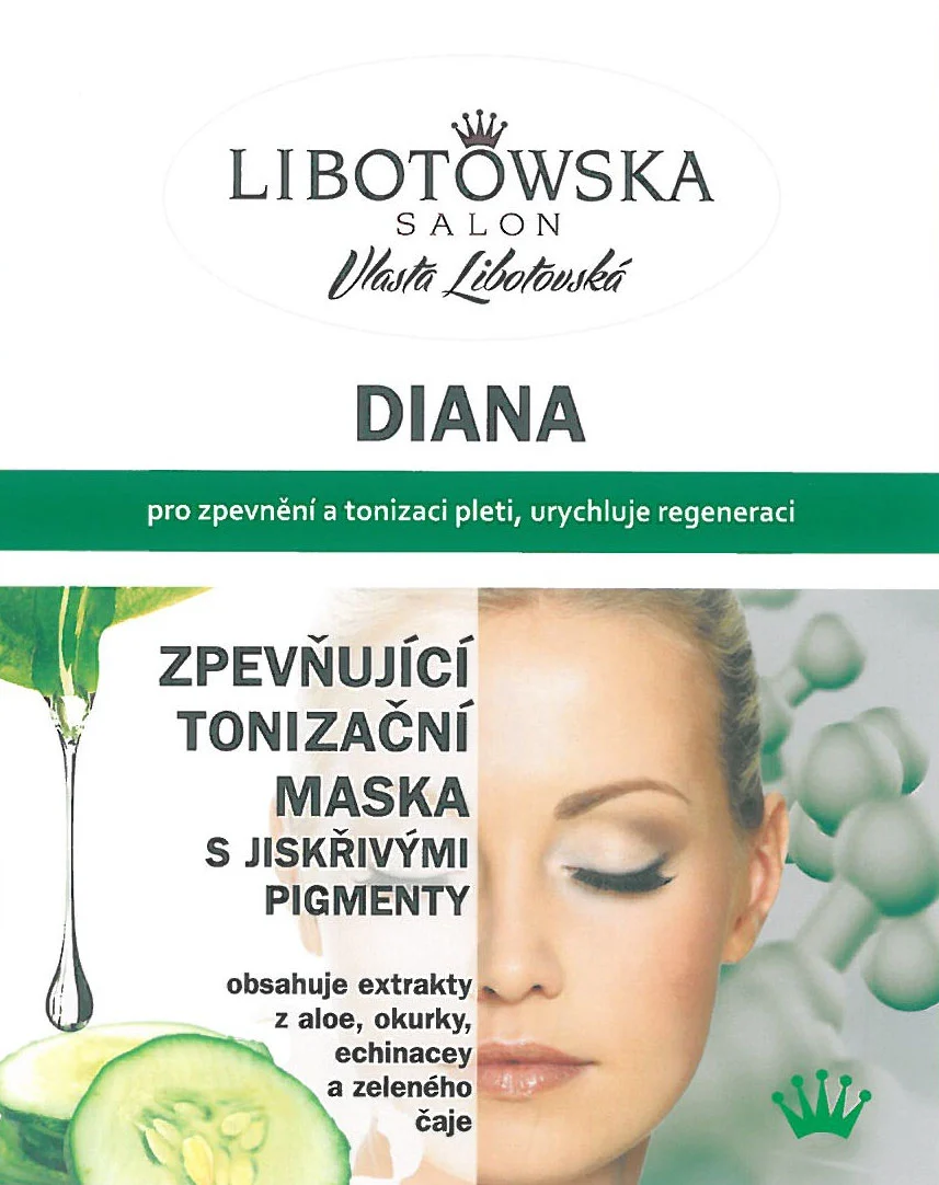 Pleťová maska Vlasta Libotovská - DIANA